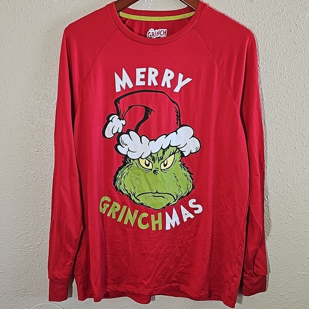 Dr. Seuss The Grinch Holiday Long Sleeve T-Shirt.